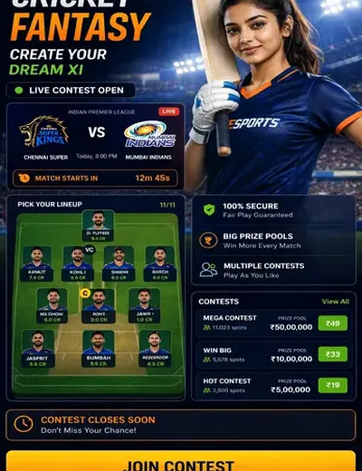Boss 143 (boss matka 143) fantasy cricket & matchday visual 3